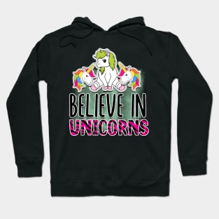 Believe in Unicorns | T Shirt Design Hoodie